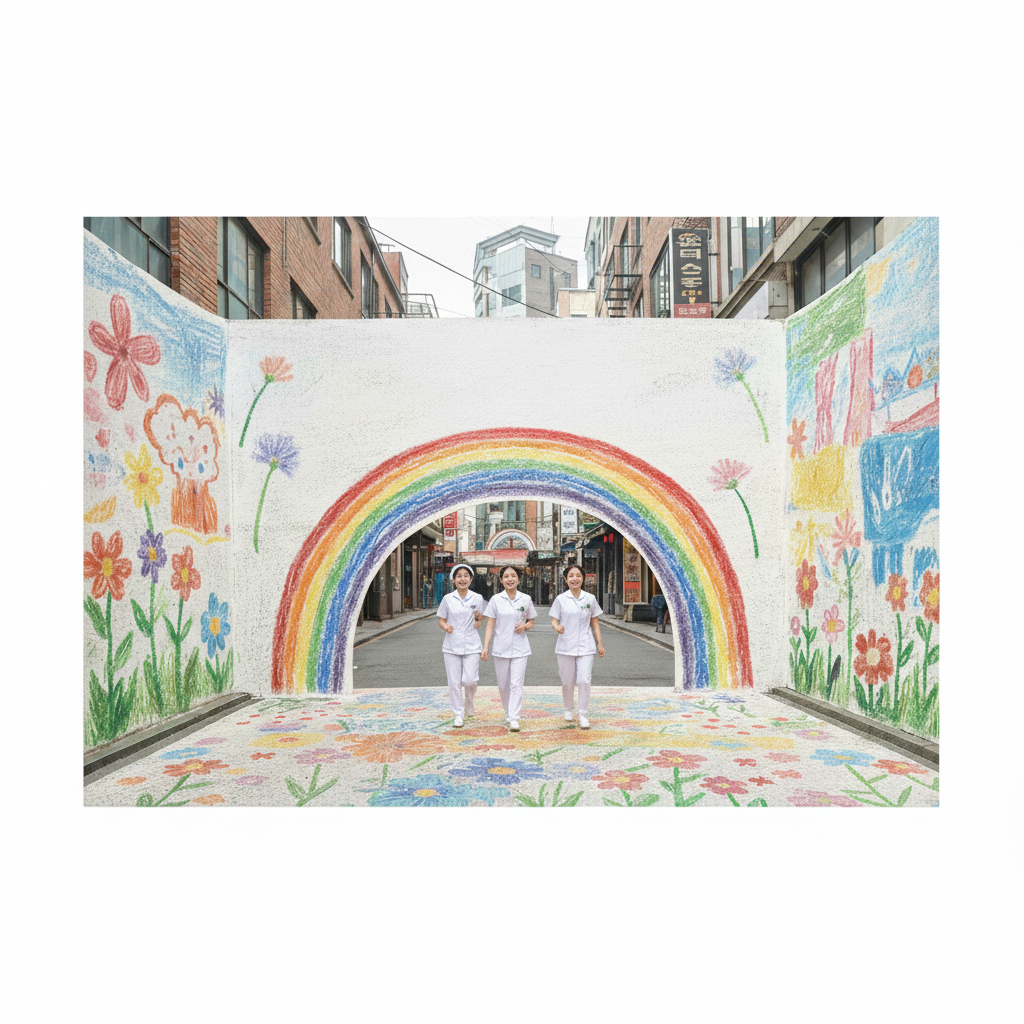 [2030 간호 전문직/MZ 타겟] 성수동 팝업스토어 & 커리어 토크콘서트: "어서 오세요, 나를 지켜주는 선생님